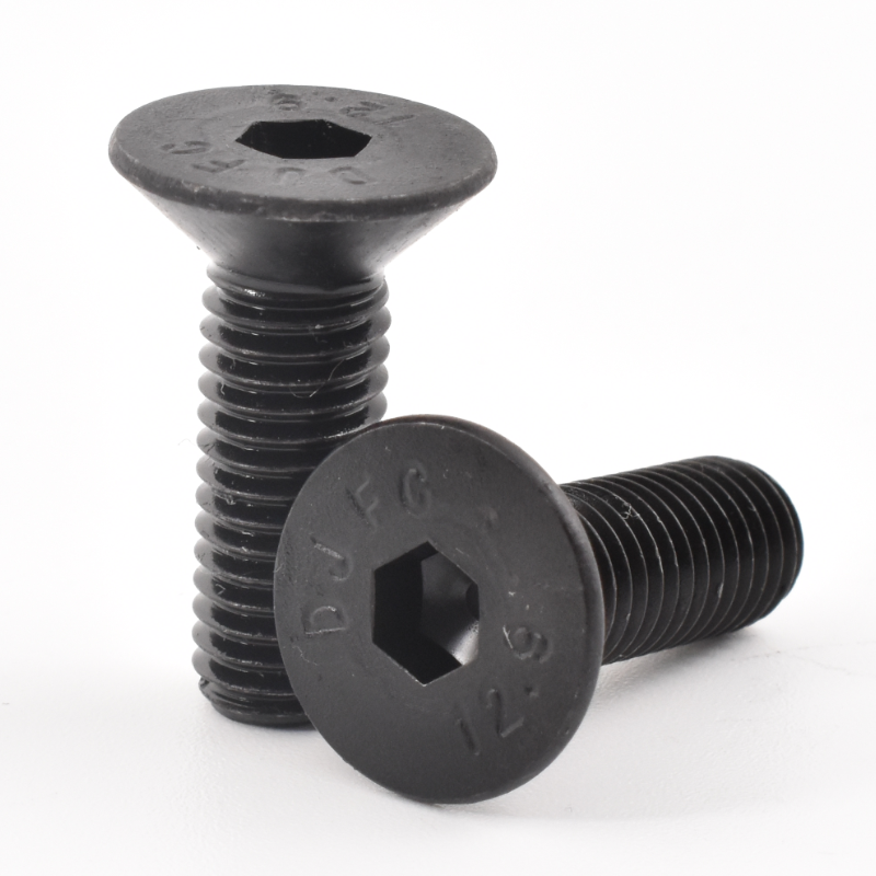 Black Oxide Hex Socket Countersunk Head Cap Screws