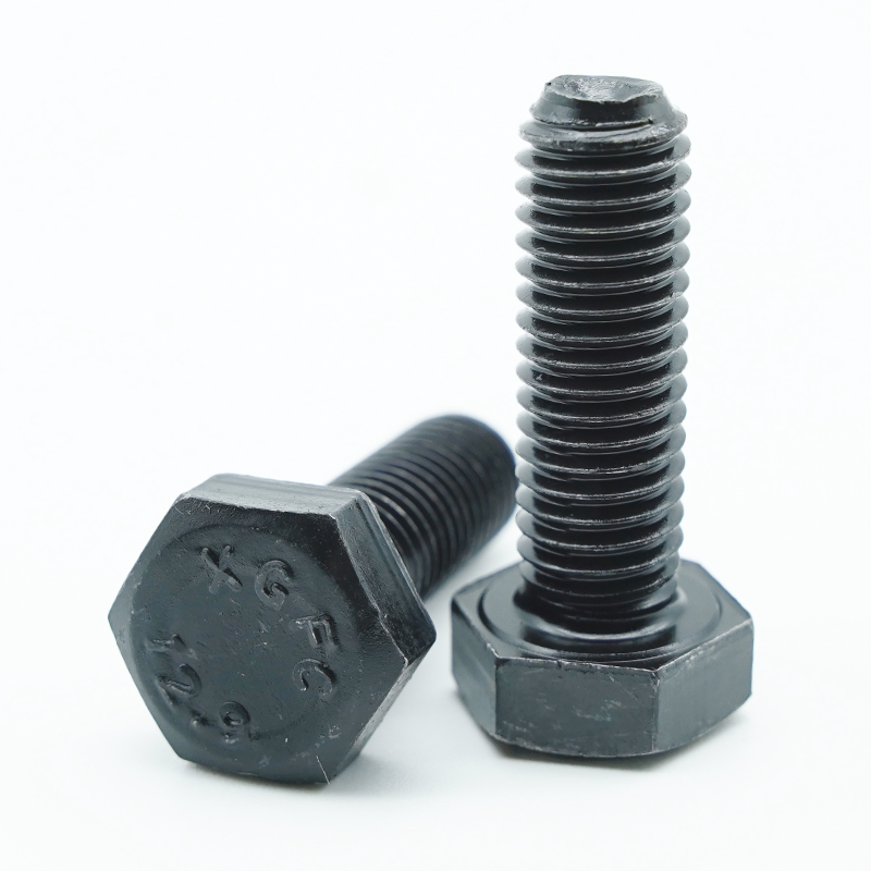 Black Oxide Hex Head Bolts