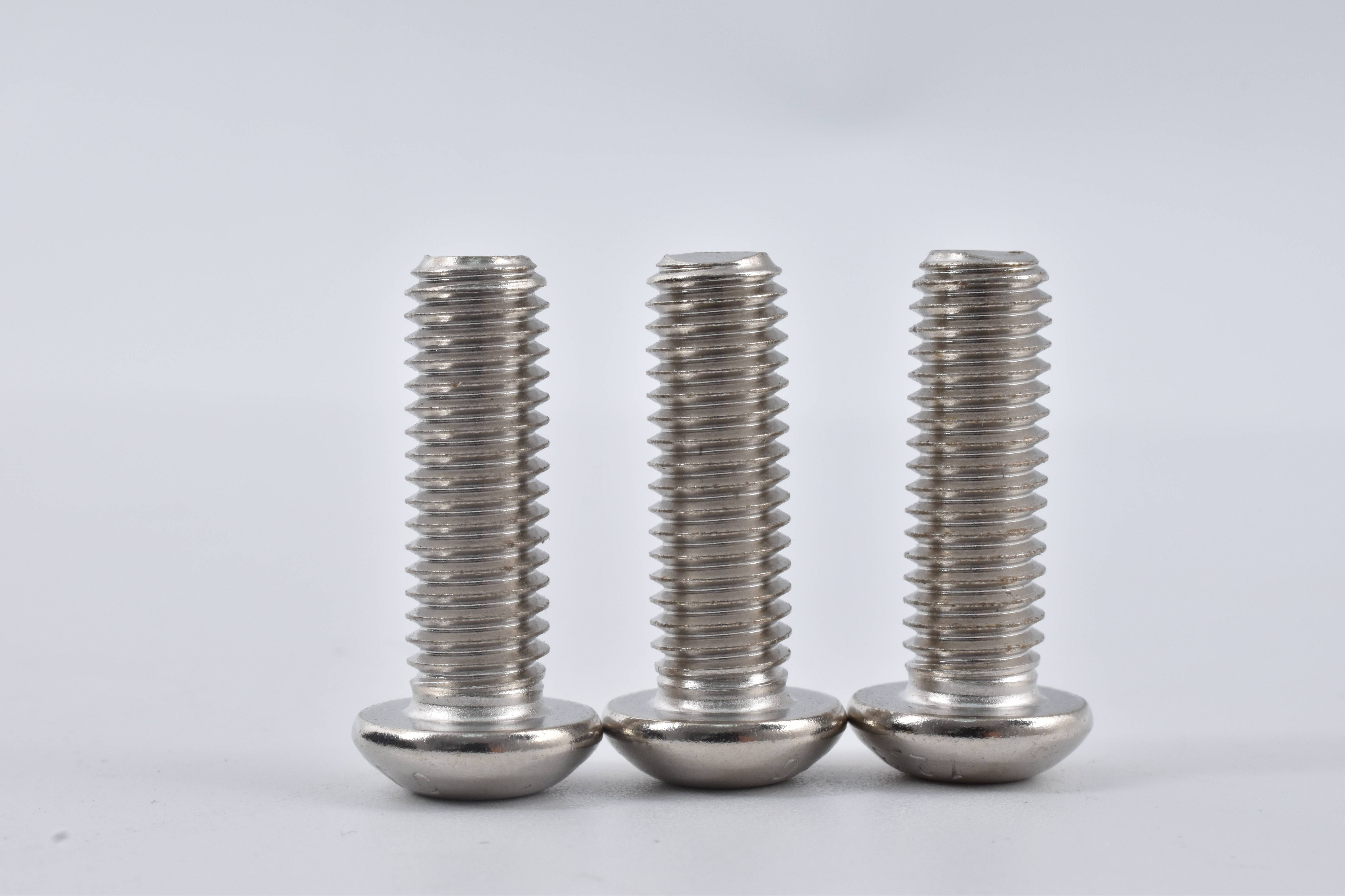 Nickel-plated Hex Socket Button Head Screws