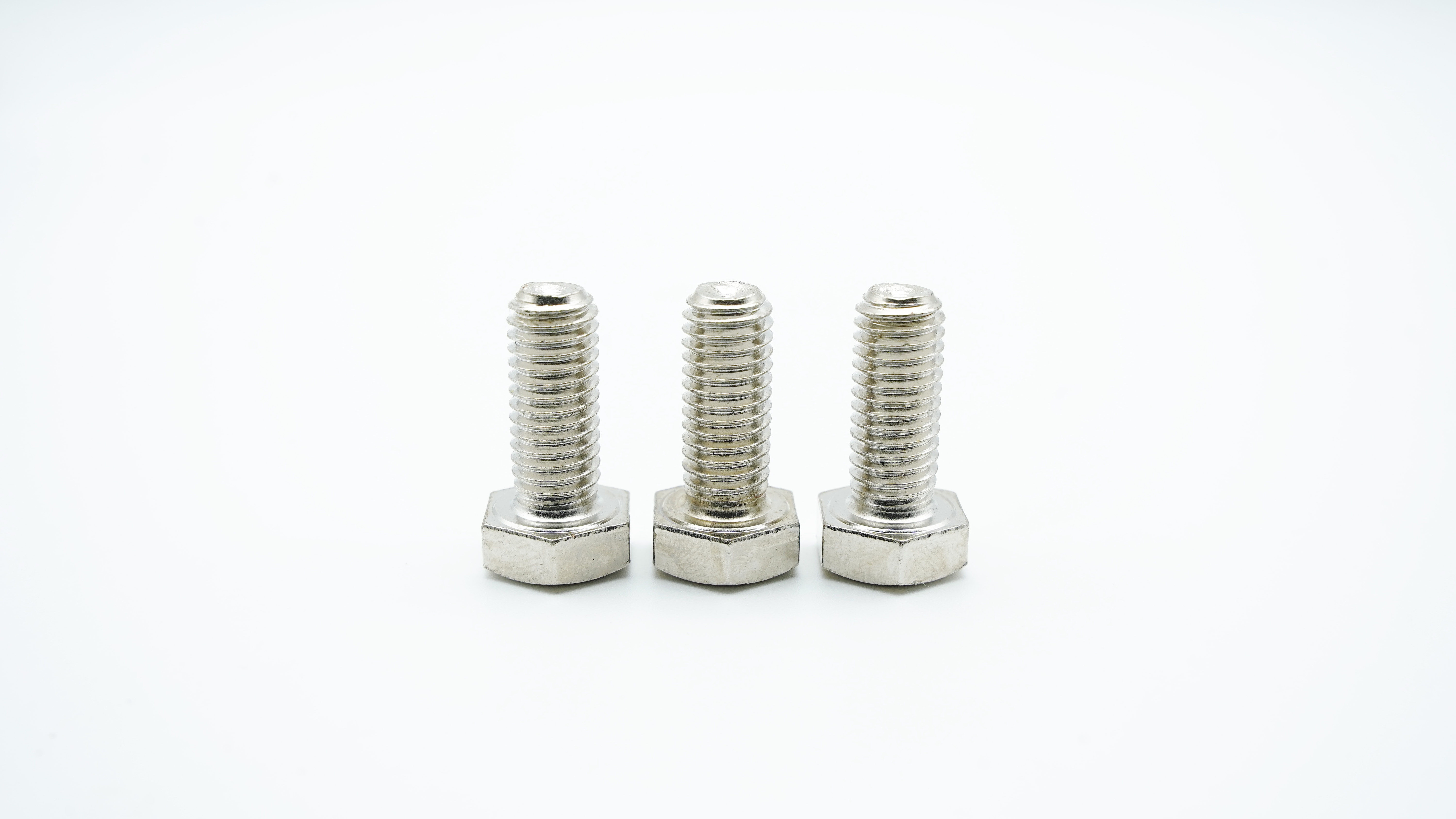 Nickel-plated Hex Head Bolts