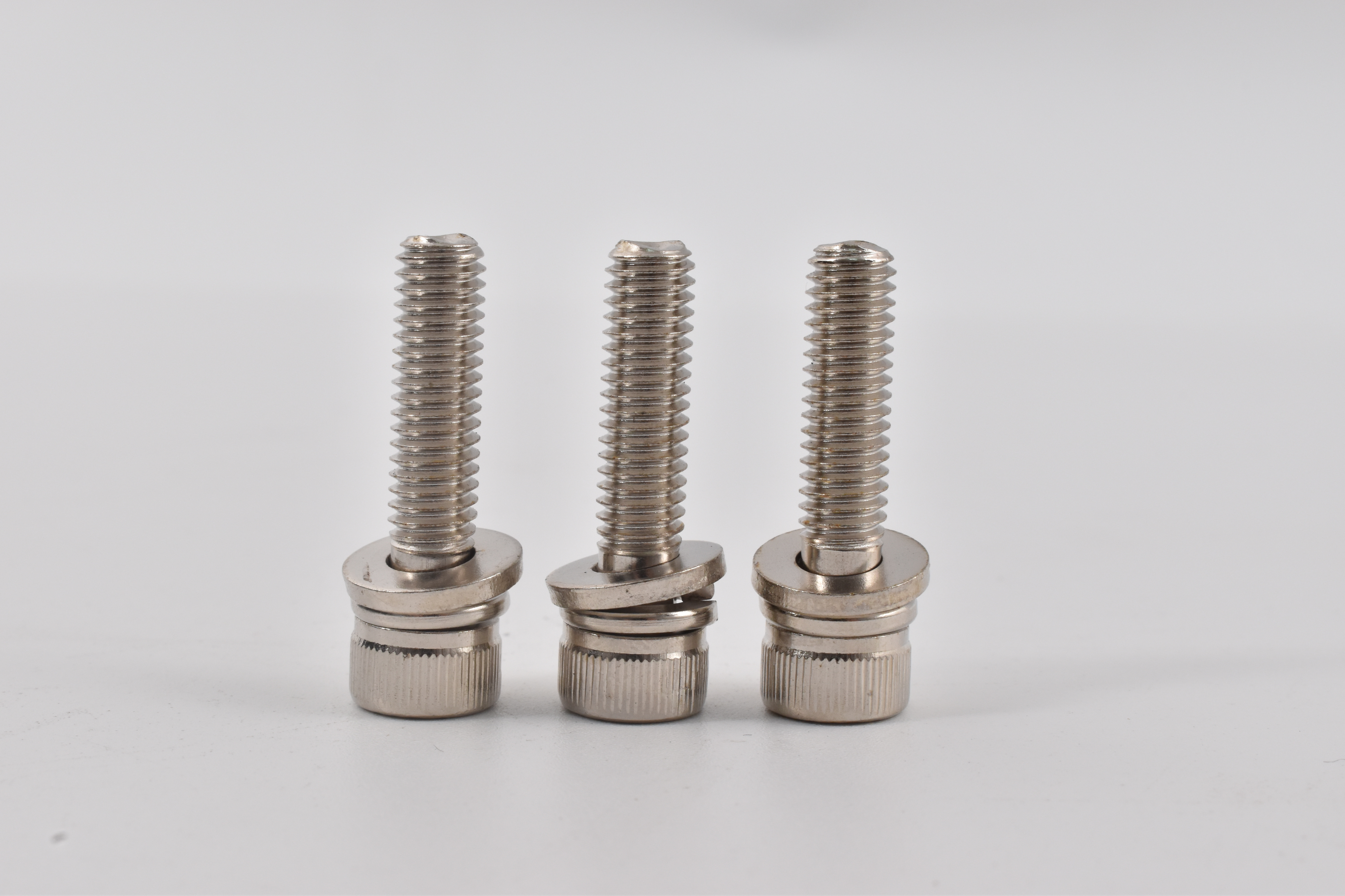 Nickel-plated Hex Socket Cap Head Combination Screws